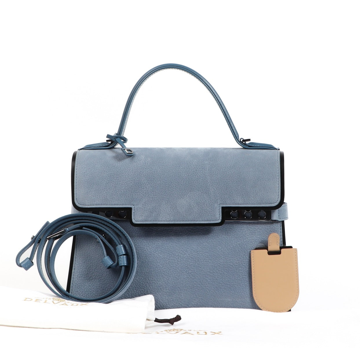Delvaux Tempête MM Ice Santiag Nubuck