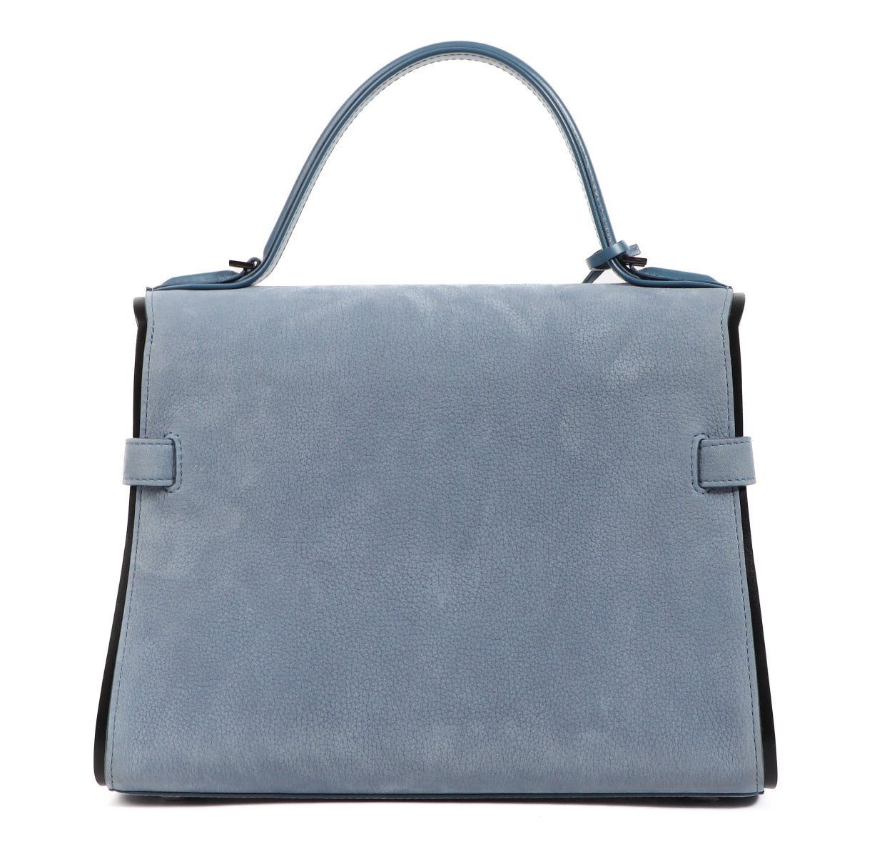 Delvaux Tempête MM Misty Blue Santiag Nubuck