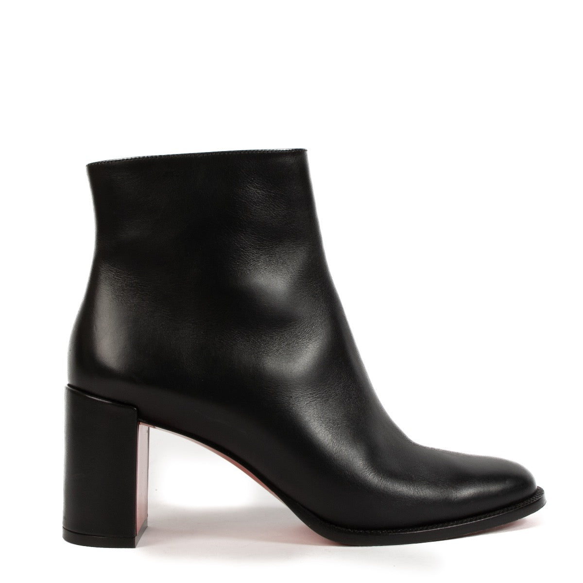 shop 100% authentic second hand Christian Louboutin Black Adoxa Ankle Boots - Size 37 1/2 on Labellov.com