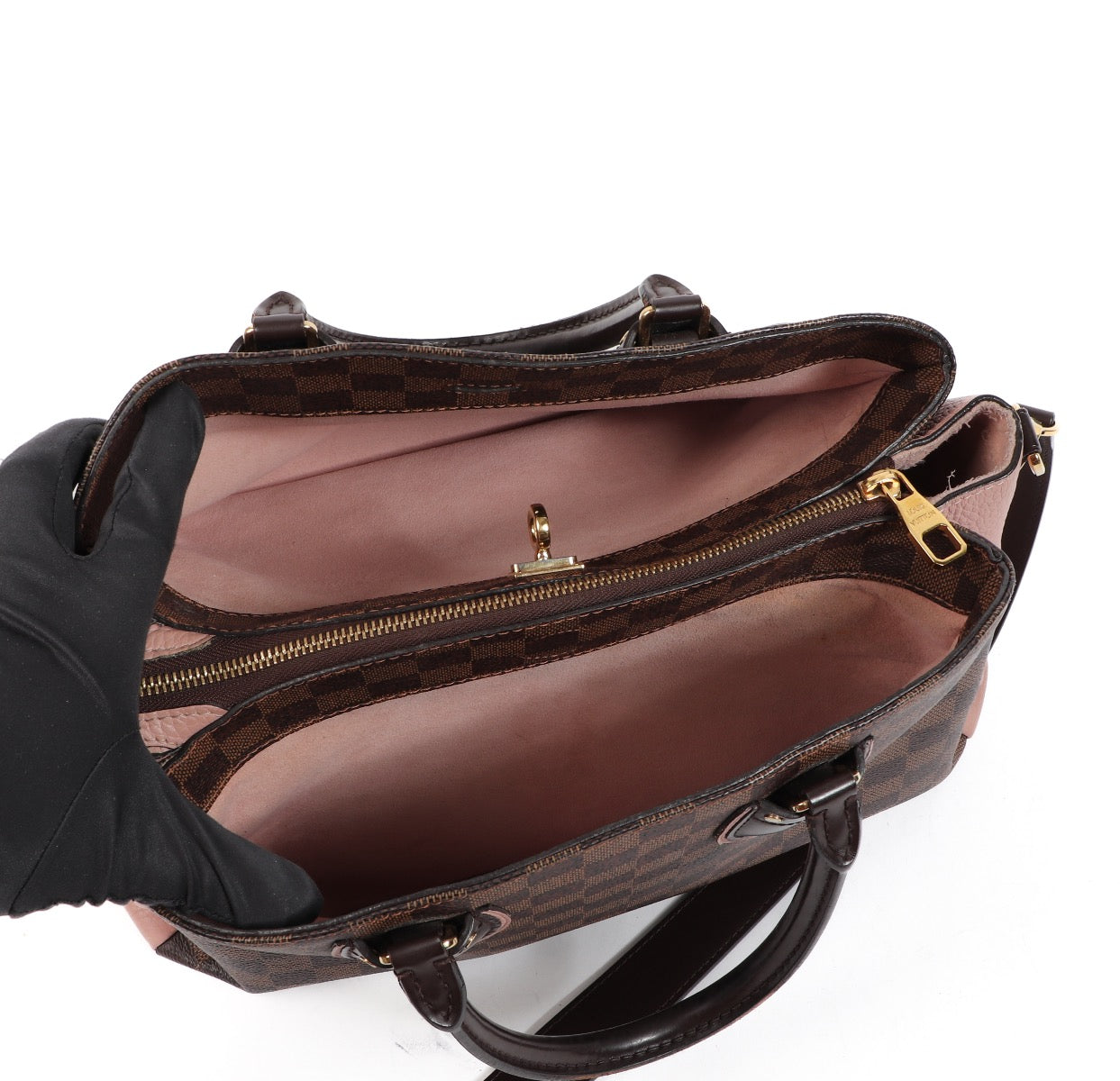 Shop second hand designer vintage Louis Vuitton Normandy Damier Ebene Handbag at Labellov