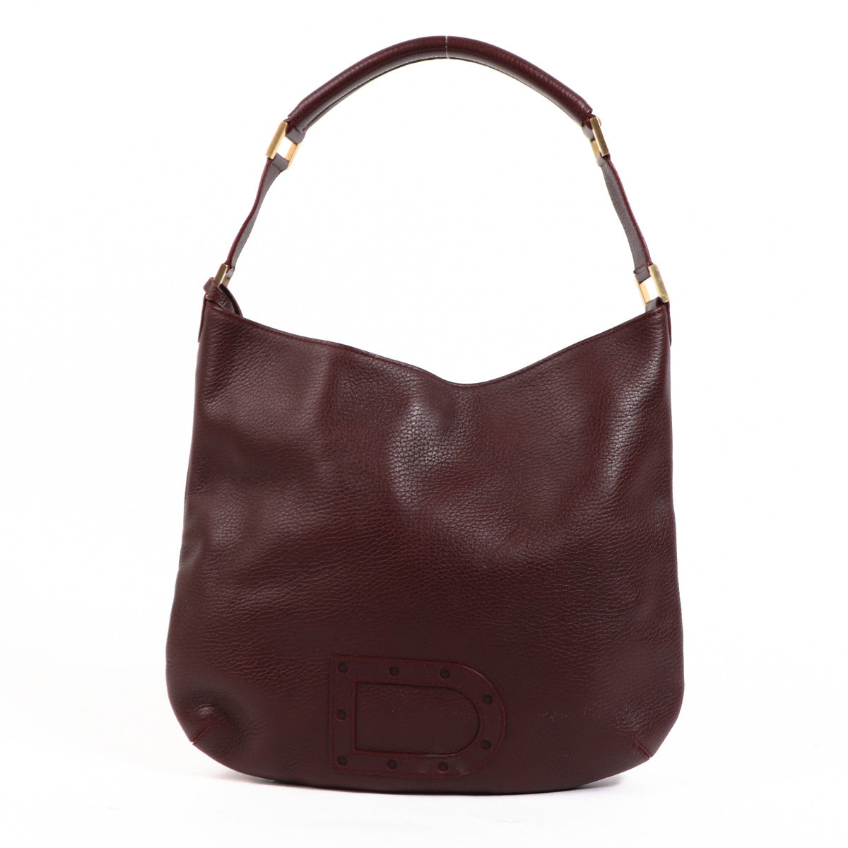 Delvaux Louise PM Burgundy Crispy Calf