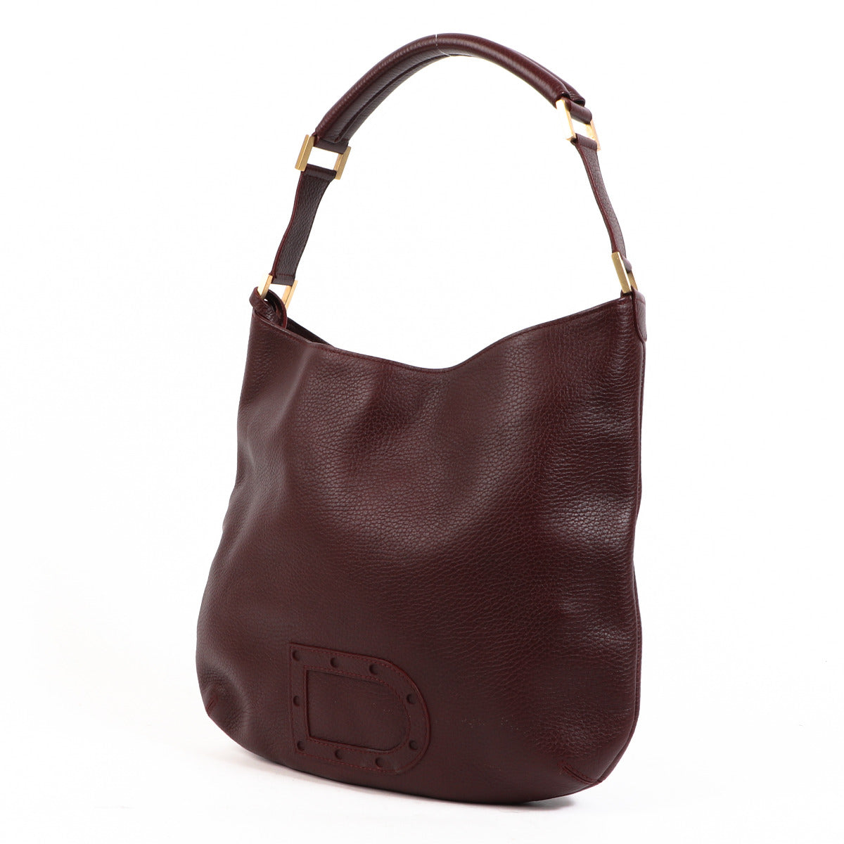 Delvaux Louise PM Burgundy Crispy Calf