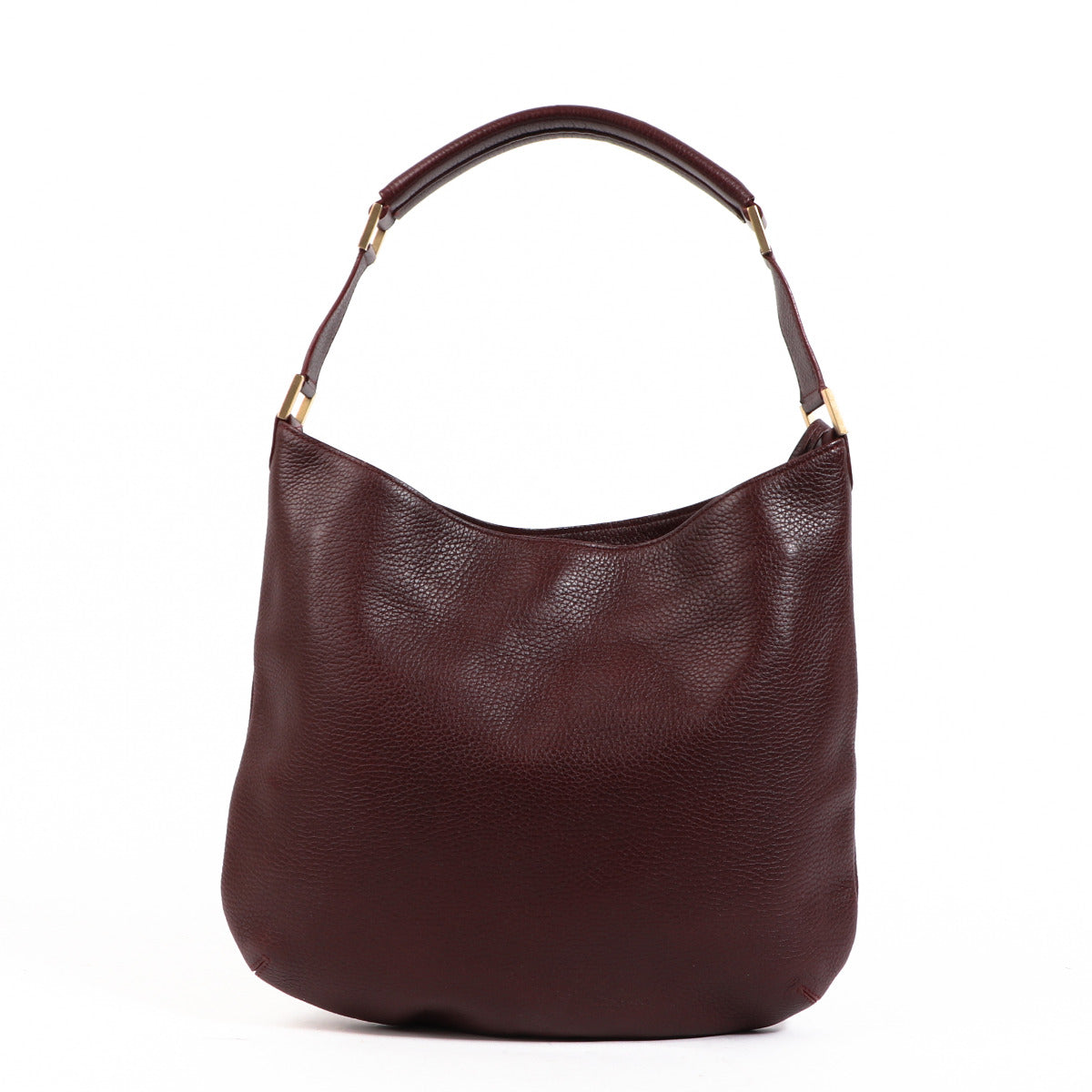 Delvaux Burgundy Louise Shoulder Bag