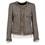 Chanel 10C Multicolor Tweed Jacket