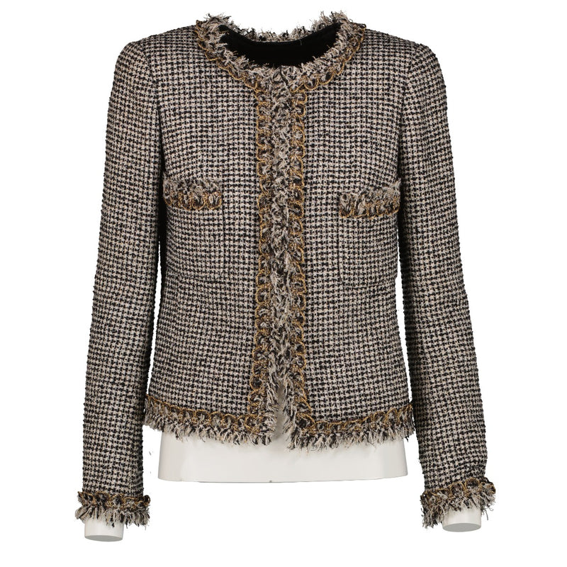 Chanel 10C Multicolor Tweed Jacket