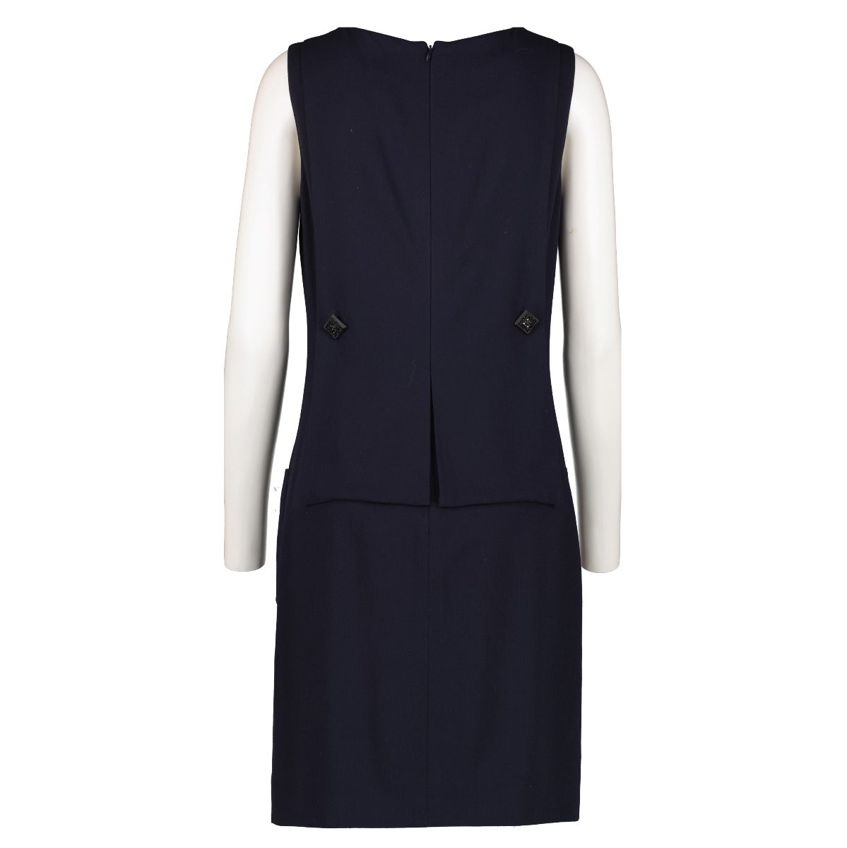 Shop 100% authentic secondhand Chanel Blue Dress - Size FR 36 on Labellov.com