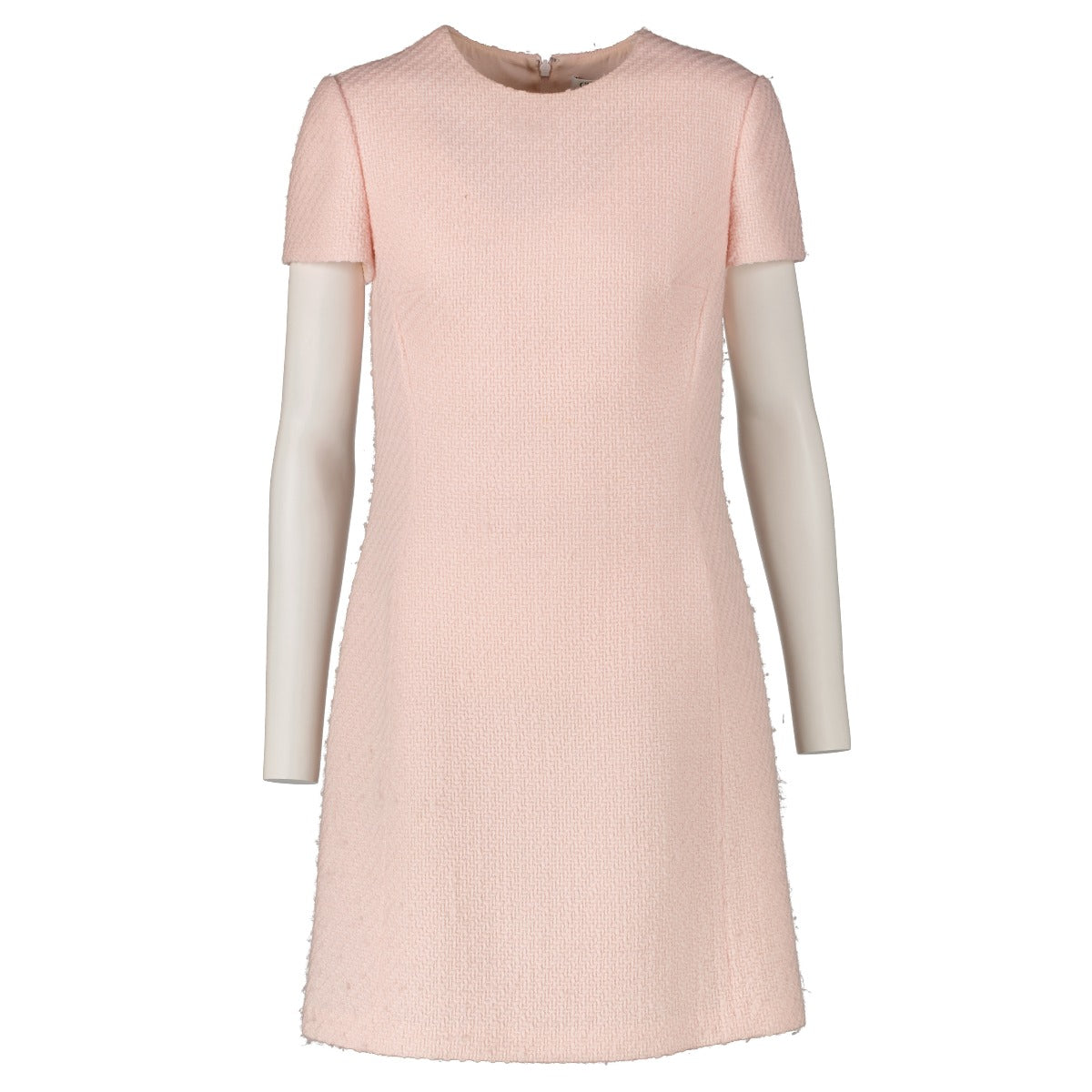 Christian Dior Pink Tweed Dress - Size FR38