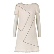 Shop 100% authentic secondhand Chanel 12P White Tweed Dress - Size 36 on Labellov.com