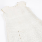 Shop 100% authentic secondhand Chanel 20k White Tweed Dress - Size 36 on Labellov.com