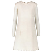 Shop 100% authentic secondhand Chanel 20k White Tweed Dress - Size 36 on Labellov.com