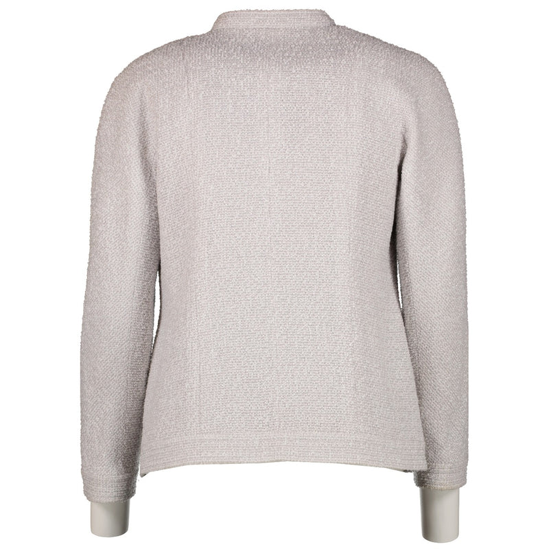 Chanel 16P Pearly Grey Fantasy Tweed Jacket