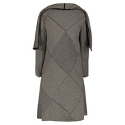 Christian Dior Houndstooth Wool Coat