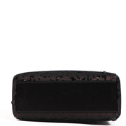Buy an authentic second hand Christian Dior Sequin Embellished Satin ABC Mini Lady Dior in excellent condition at Labellov.com