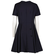 shop 100% authentic second hand Christian Dior Navy Blue Dress - Size 38 on Labellov.com