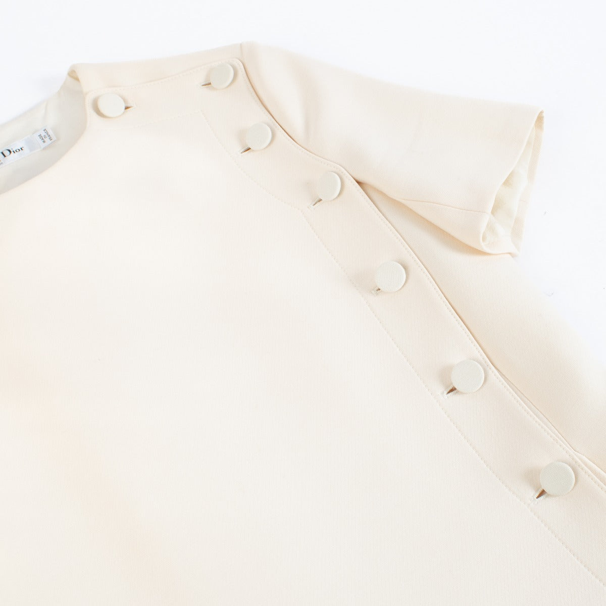 Robe Chemisier Crème Christian Dior - Taille FR38