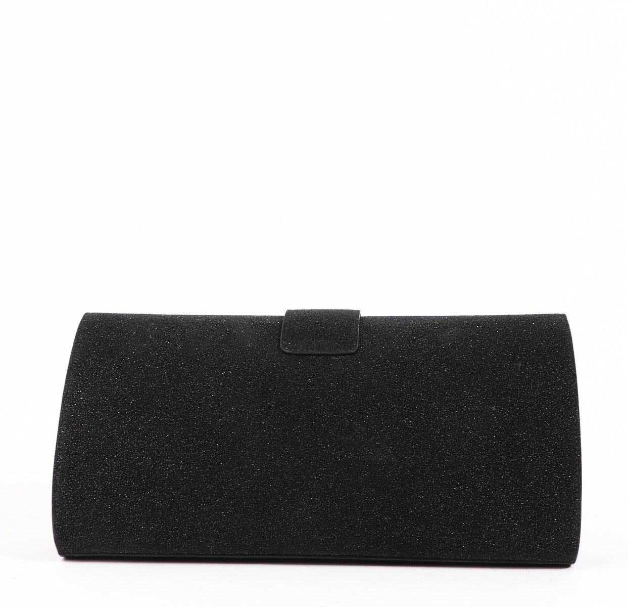 Pochette Yves Saint Laurent noire irisée Y