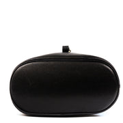 Shop safe online at Labellov Antwerp, Brussels and Knokke this 100% authentic second hand Delvaux Soleil Black Leather Backpack