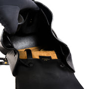 Shop safe online at Labellov Antwerp, Brussels and Knokke this 100% authentic second hand Delvaux Soleil Black Leather Backpack