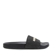 Balenciaga Black Logo Slides