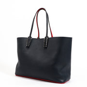Christian Louboutin Cabata Blue Leather Tote bag