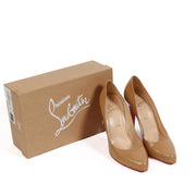 Christian Louboutin Christian Louboutin Camel Decollete 100 Calf Jazz Heels