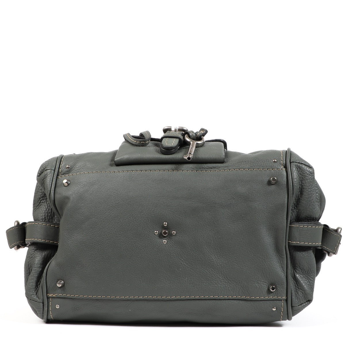 Shop safe online at Labellov in Antwerp, Brussel and Knokke this 100% authentic second hand Chloé grey paddington Top handle