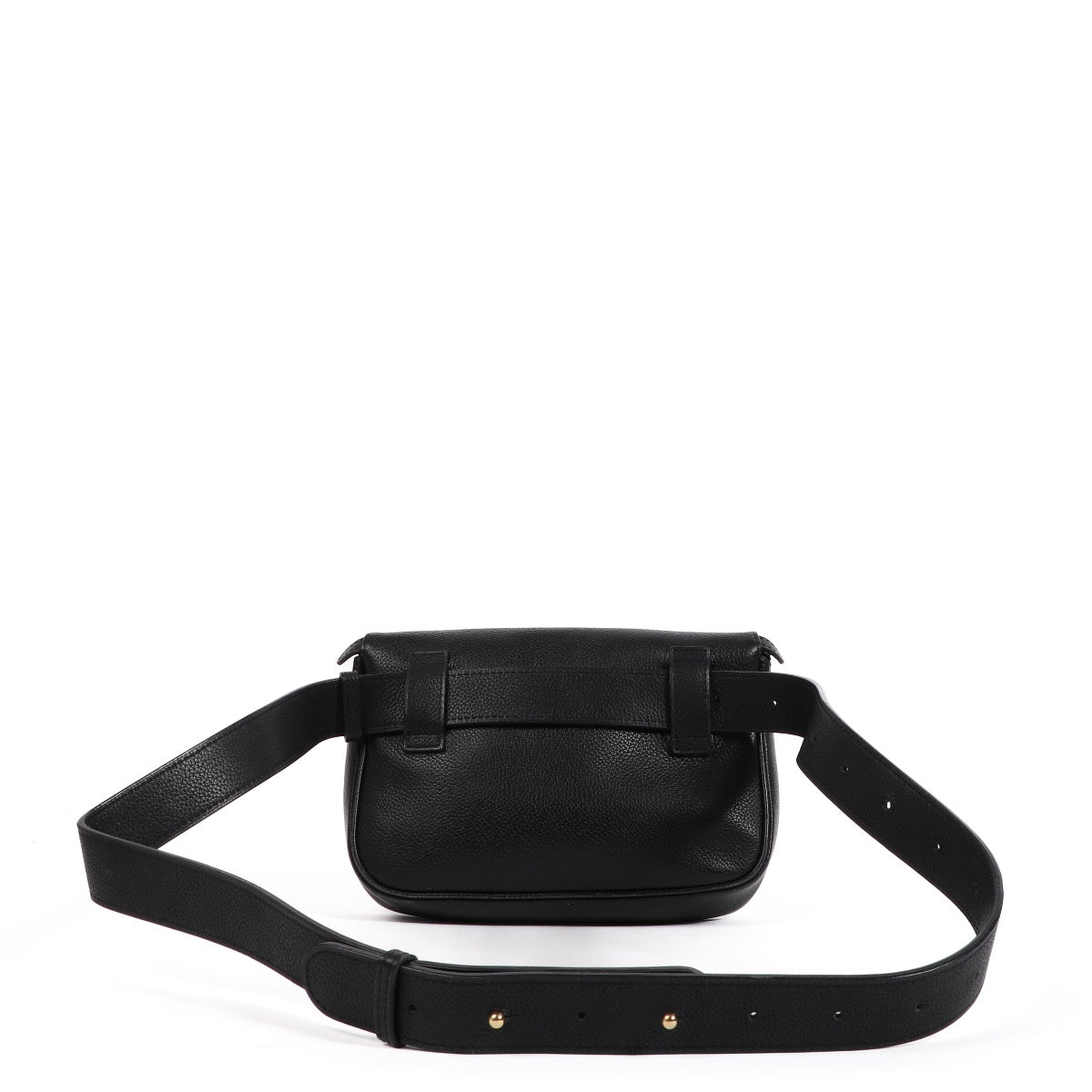 Shop safe online at Labellov in Antwerp, Brussel and Knokke this 100% authentic second hand Delvaux Black Evasion Belt Bag