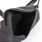 Shop safe online at Labellov in Antwerp, Brussel and Knokke this 100% authentic second hand Delvaux Black Evasion Belt Bag