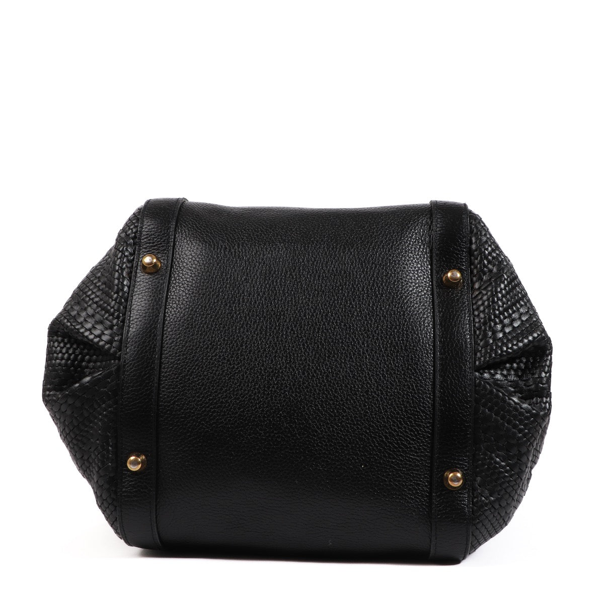 Shop an authentic second hand Delvaux Black Toile de Cuir Top Handle on Labellov.com
