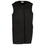 Shop safe online at Labellov in Antwerp, Brussels and Knokke this 100% authentic second hand Dries Van Noten Black Sleeveless Long Coat - Size FR44