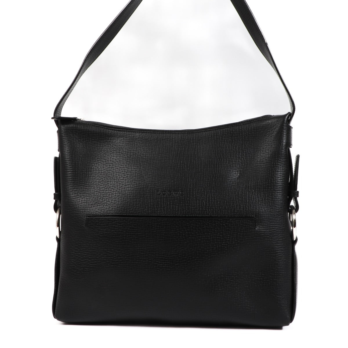 Loewe Vintage Black Leather Crossbody Bag