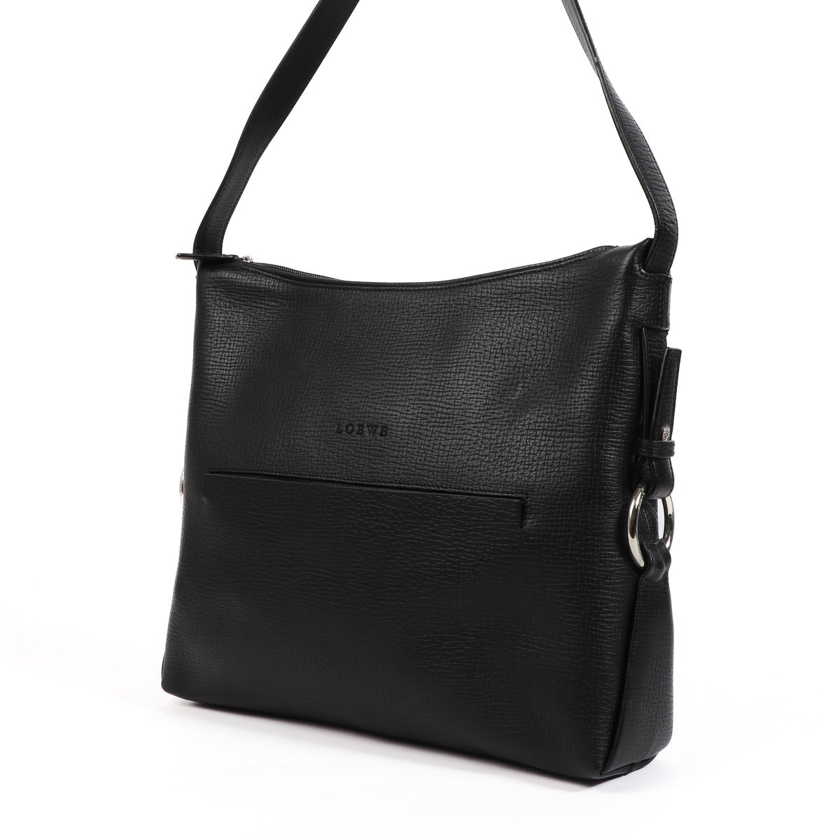 Loewe Vintage Black Leather Crossbody Bag