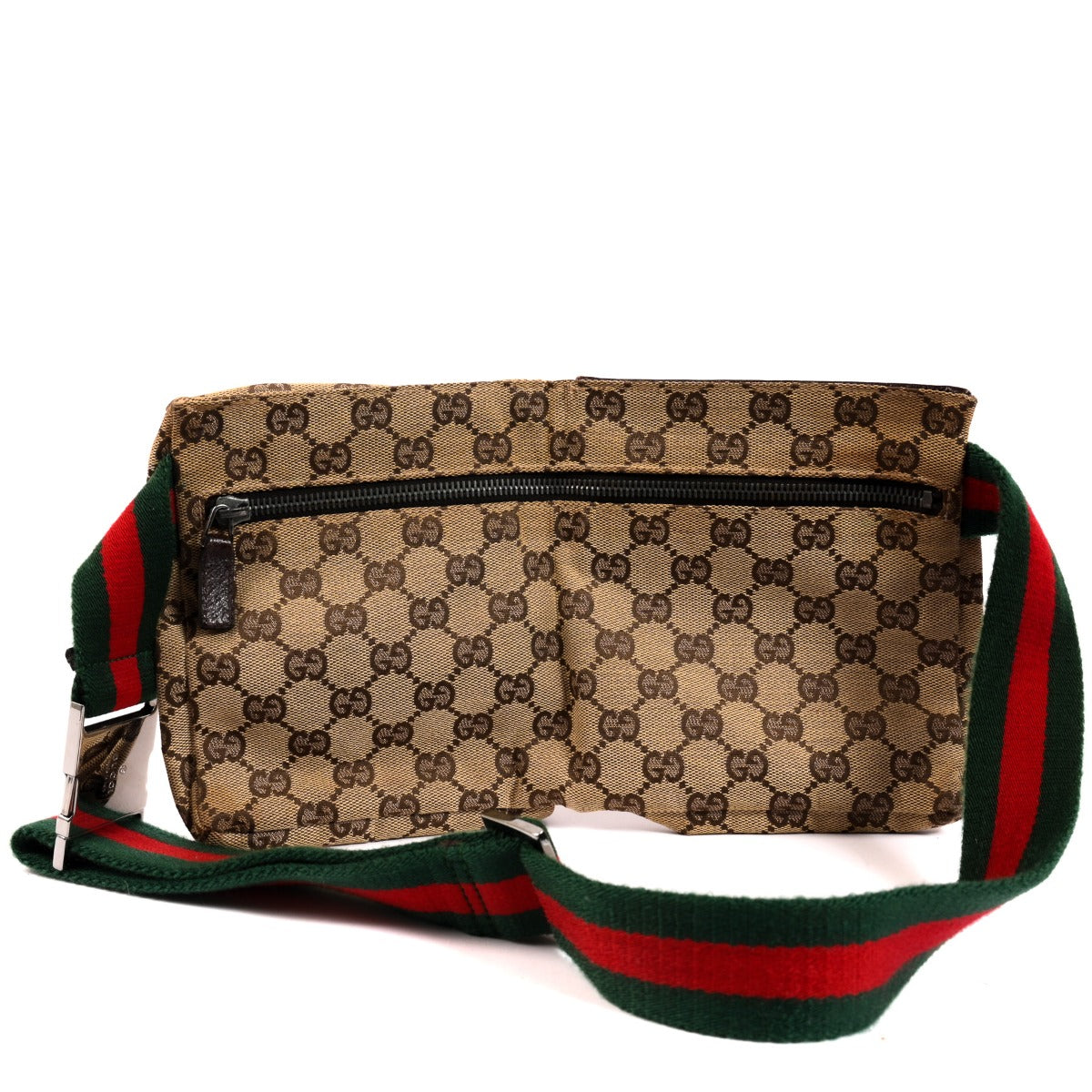 Shop safe online at Labellov in Antwerp, Brussels or Knokke this 100% authentic second hand Gucci GG Canvas Waist Belt Bag