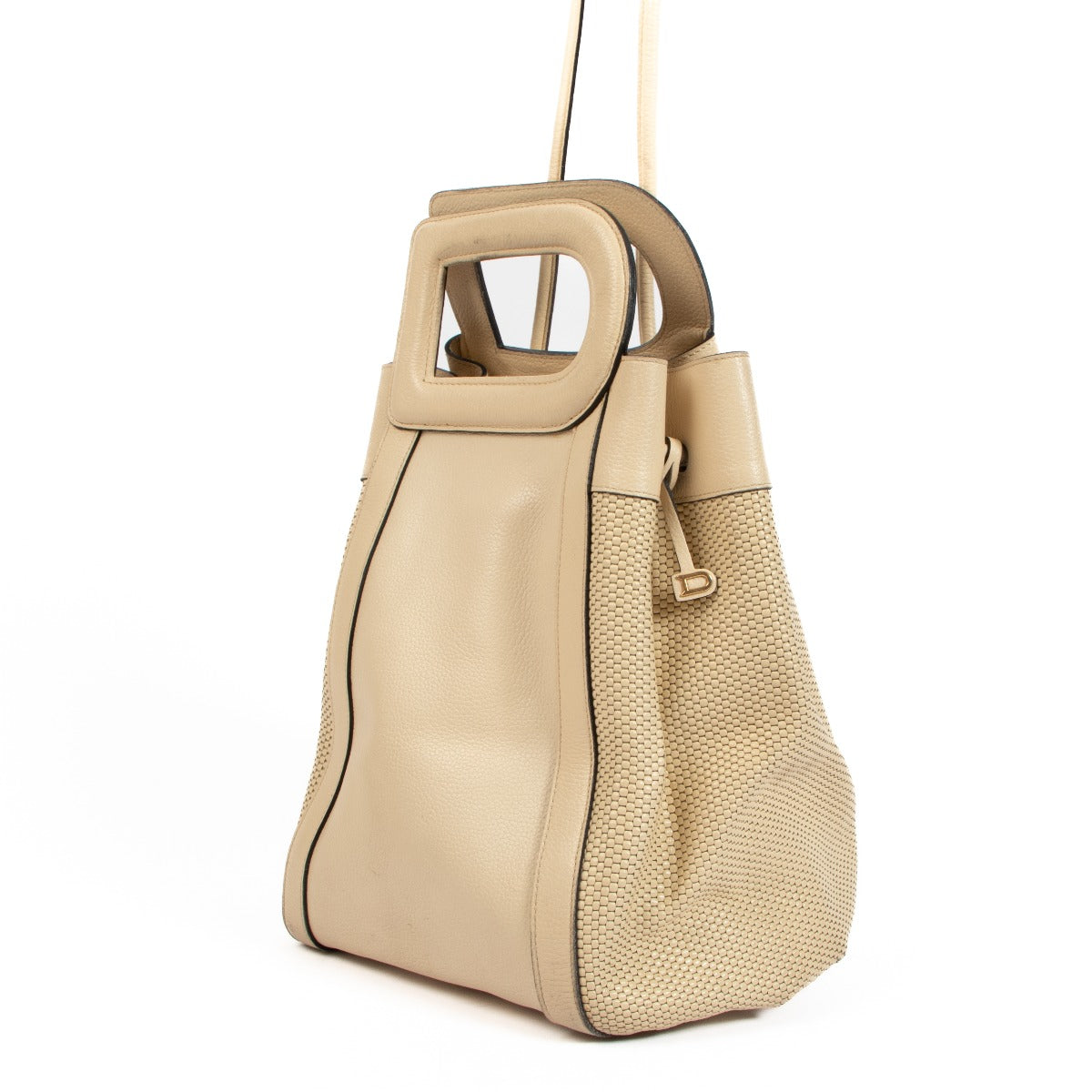 Delvaux Crème Leren Boksbal