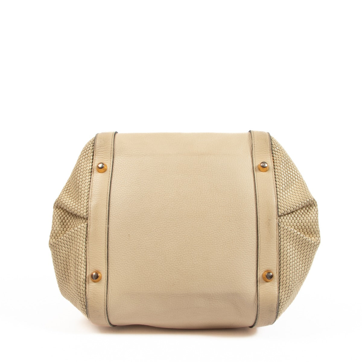 Delvaux Crème Leren Boksbal