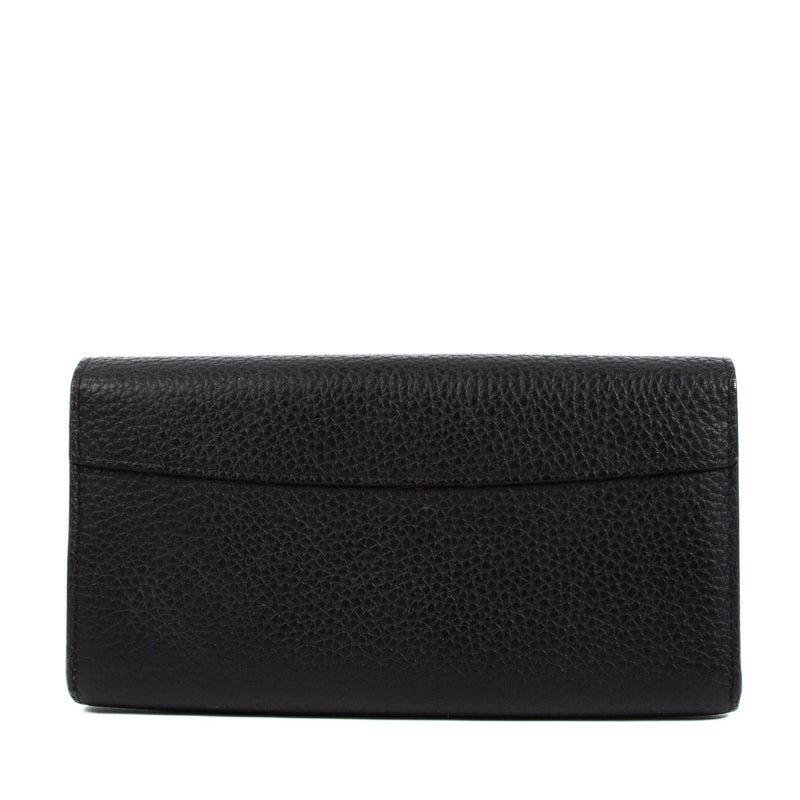 Louis Vuitton Capucines Wallet Black Taurillon