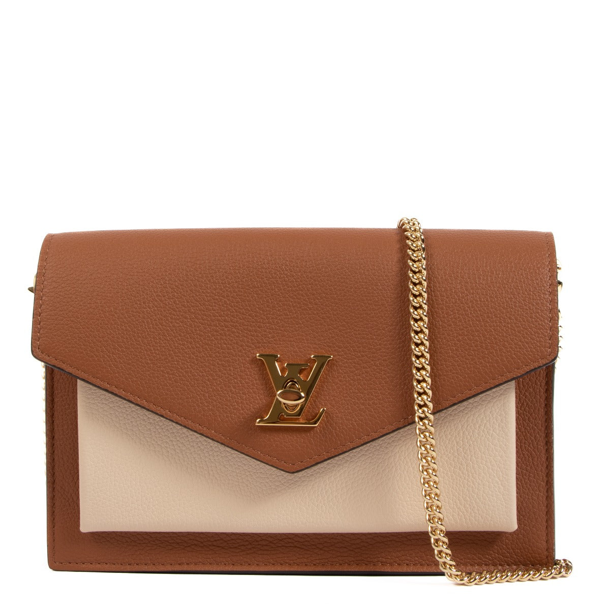Louis Vuitton Bicolor Mylockme Chain Pochette