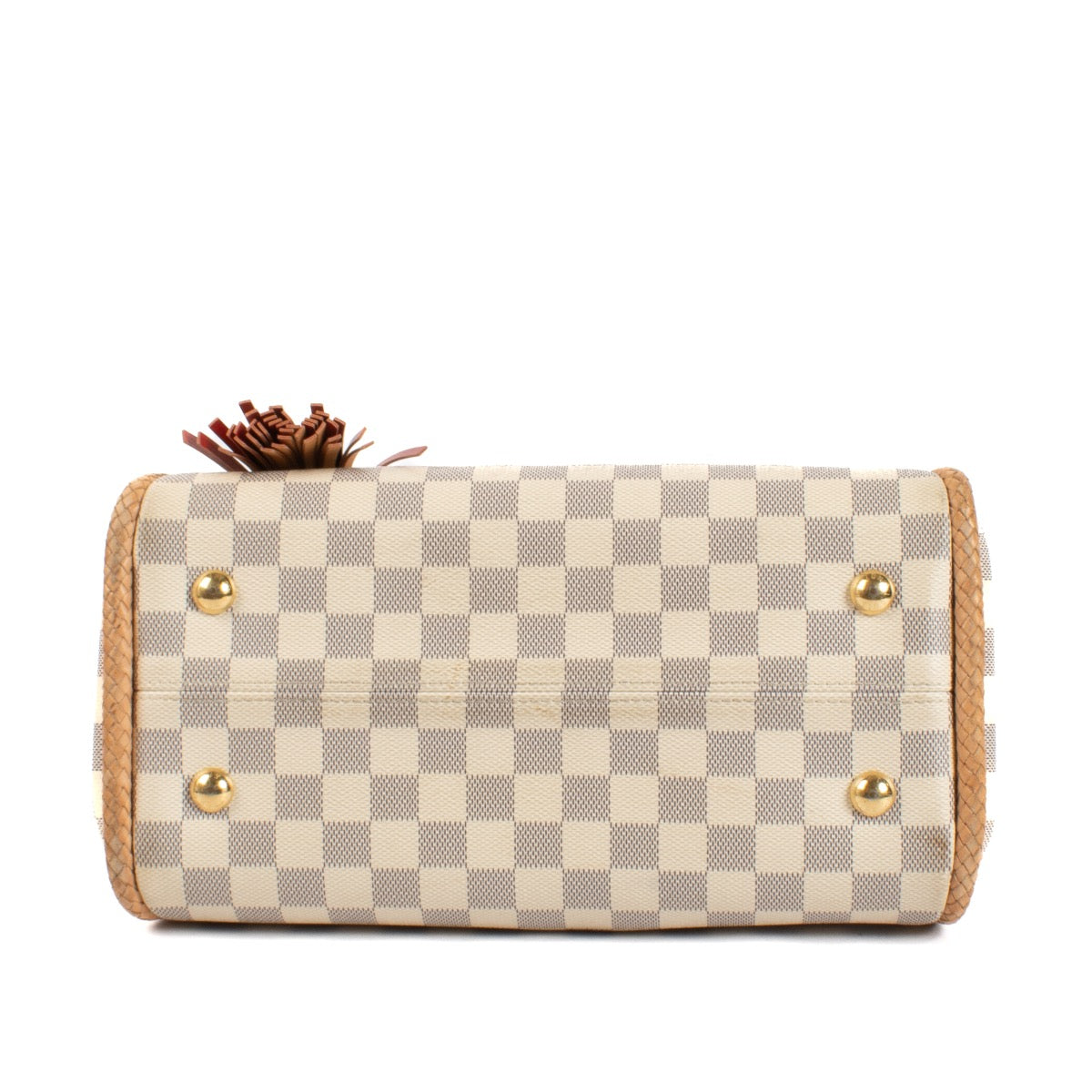 Shop safe online at Labellov in Antwerp, Brussels and Knokke this 100% authentic second hand designer handbag Louis Vuitton Damier Azur Propriano Bag