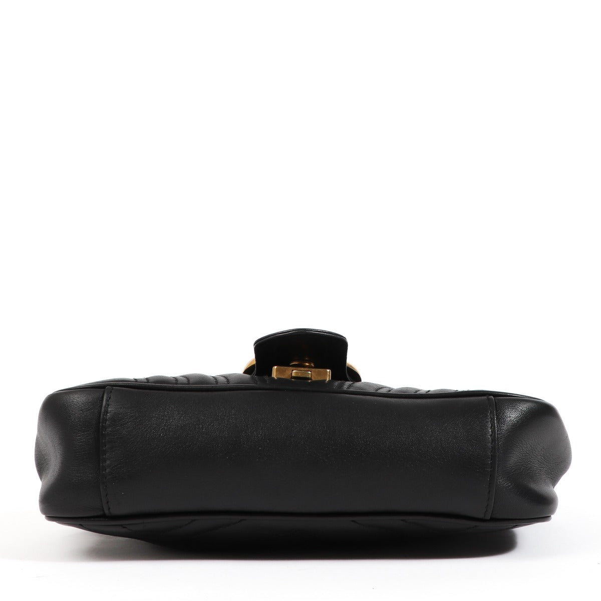 Mini sac Gucci GG Marmont matelassé noir