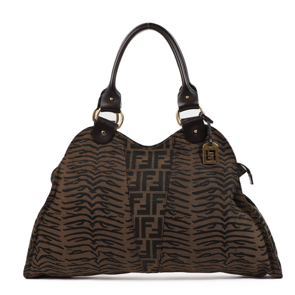 Fendi FF Devil Trapezio Handbag