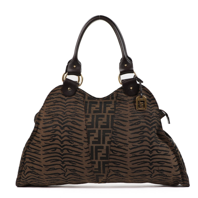 Fendi FF Devil Trapezio Handbag
