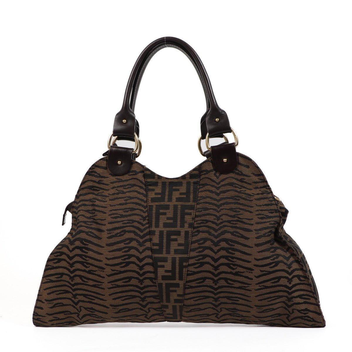 Fendi FF Devil Trapezio Handtas