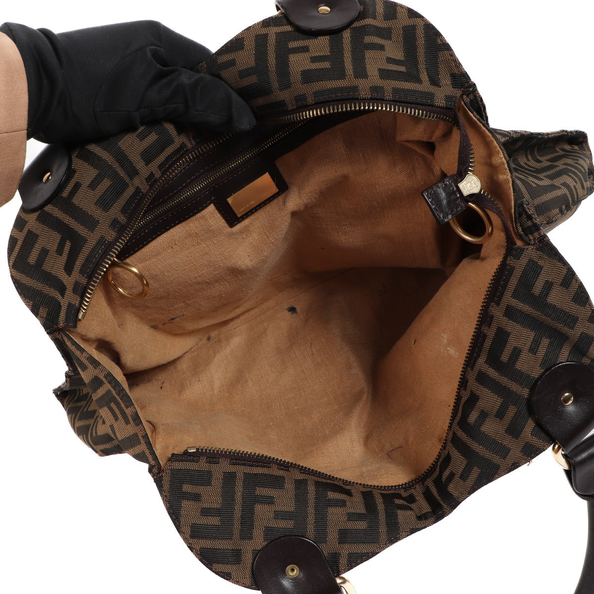 Fendi FF Devil Trapezio Handtas