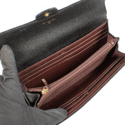 Chanel Black Classic Long Flap Wallet aan de beste prijs bij Labellov tweedehands luxe in Antwerpen en Knokke.