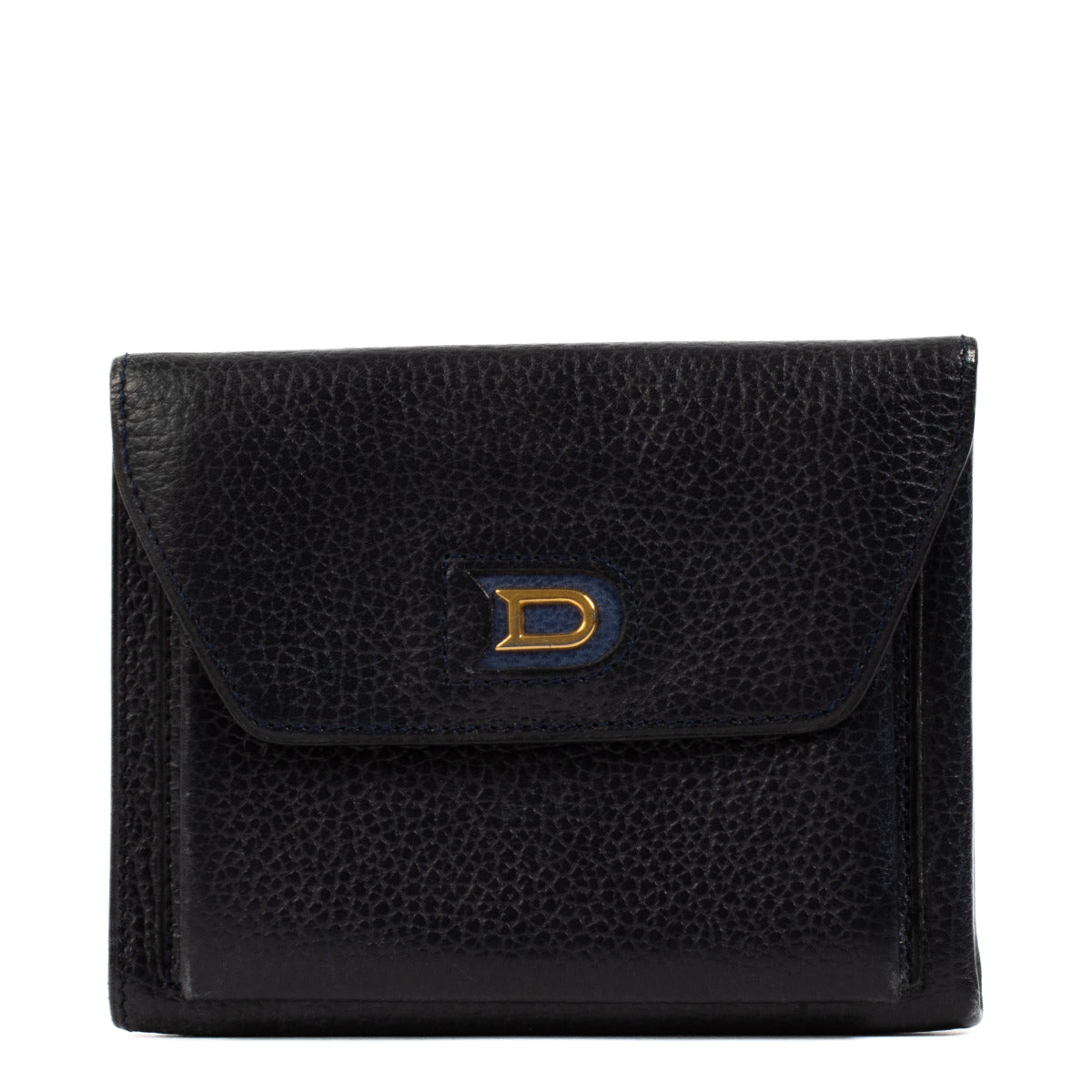 Delvaux Blue Leather Wallet