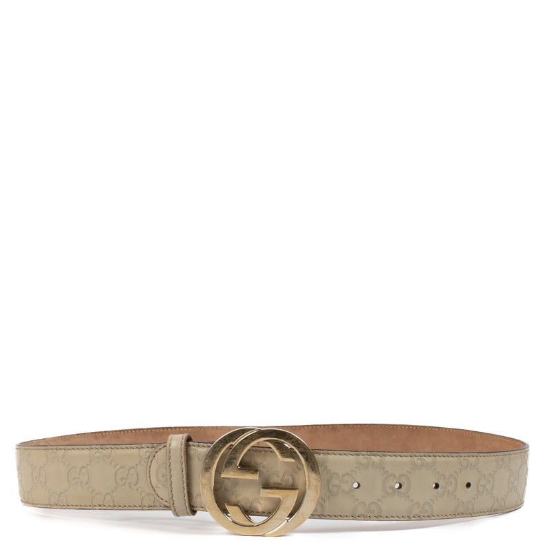 Gucci White Belt - Size 90 aan de beste prijs bij Labellov tweedehands luxe