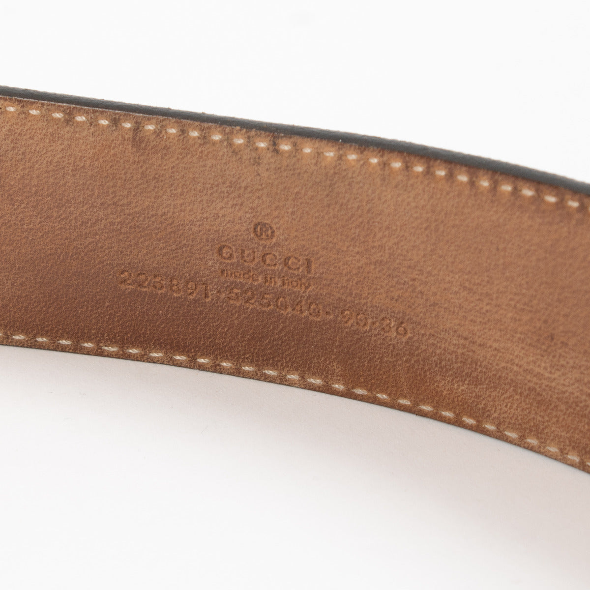 Gucci All Black Belt - Size 90