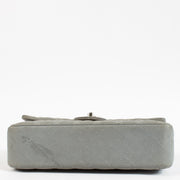 shop 100% authentic second hand Chanel Grey Suede Caviar Leather Medium Classic 11.12 Flap Bag on Labellov.com