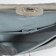shop 100% authentic second hand Chanel Grey Suede Caviar Leather Medium Classic 11.12 Flap Bag on Labellov.com