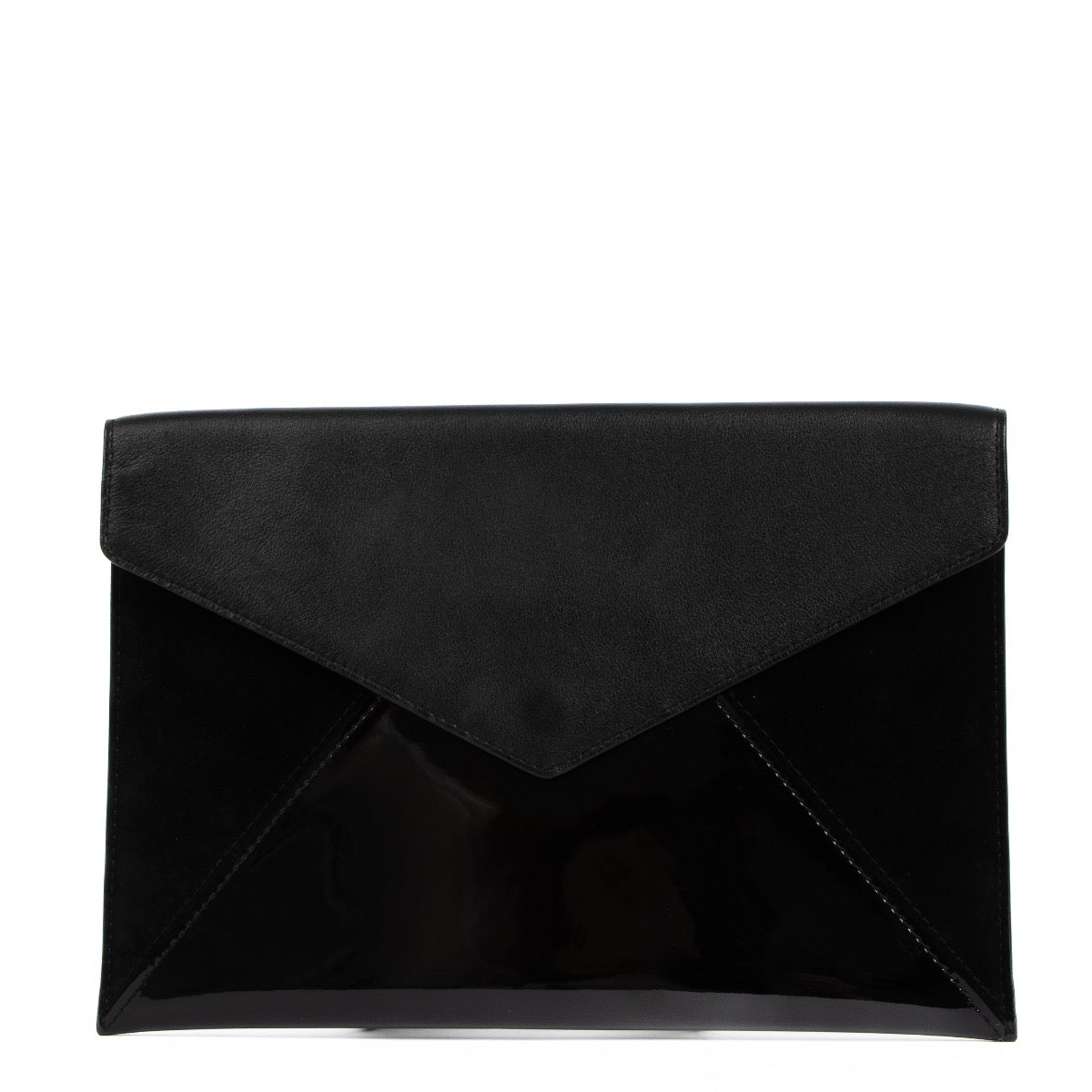 Shop an authentic preloved Delvaux Black Envelope Clutch on Labellov.com